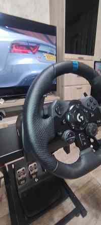 Игровой руль Logitech G923 с кпп и стойкой Макеевка