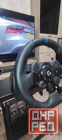 Игровой руль Logitech G923 с кпп и стойкой Макеевка - изображение 5