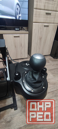 Игровой руль Logitech G923 с кпп и стойкой Макеевка - изображение 7
