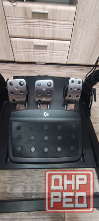 Игровой руль Logitech G923 с кпп и стойкой Макеевка - изображение 6