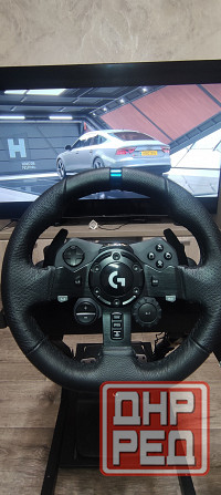 Игровой руль Logitech G923 с кпп и стойкой Макеевка - изображение 8