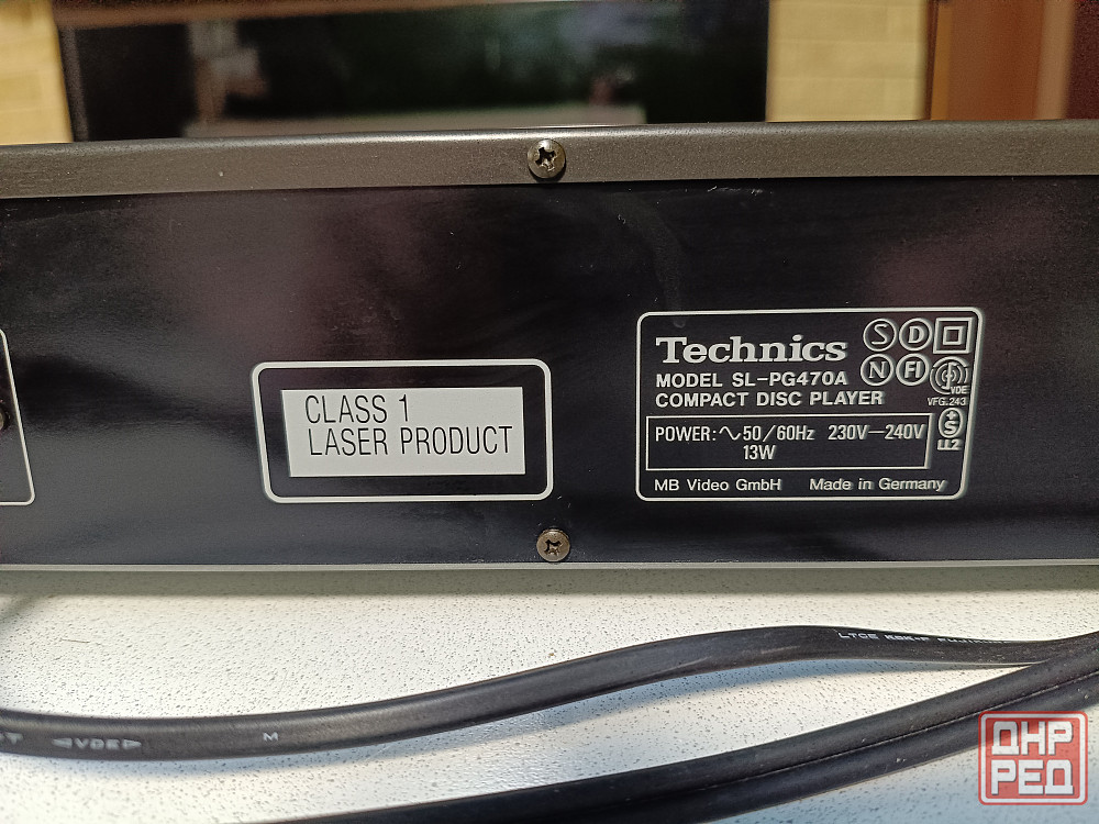 Проигрыватель CD Technics SL-PG470A Донецк - изображение 8