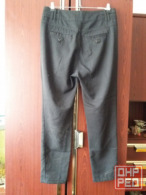 Продам брюки черные женские р. 48 Донецк - изображение 2