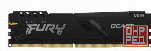 Оперативная Память Ddr4 Kingston 8gb 3200 Mhz pc-25600 Fury Beast Black (kf432c16bb/8) - арт:5439 Макеевка - изображение 2