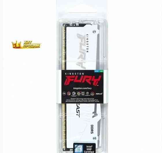 Память Оперативная Kingston Ddr5 16gb 5600mhz Fury Beast Expo Rgb Rtl Gaming (kf556c36bwe - арт:2810 Макеевка