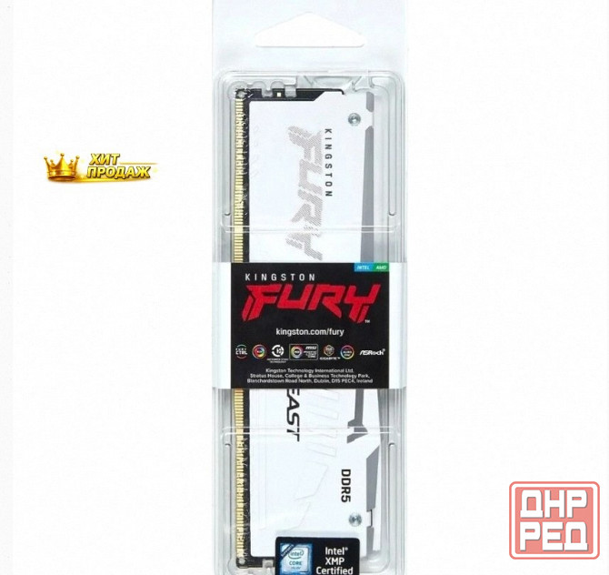 Память Оперативная Kingston Ddr5 16gb 5600mhz Fury Beast Expo Rgb Rtl Gaming (kf556c36bwe - арт:2810 Макеевка - изображение 4