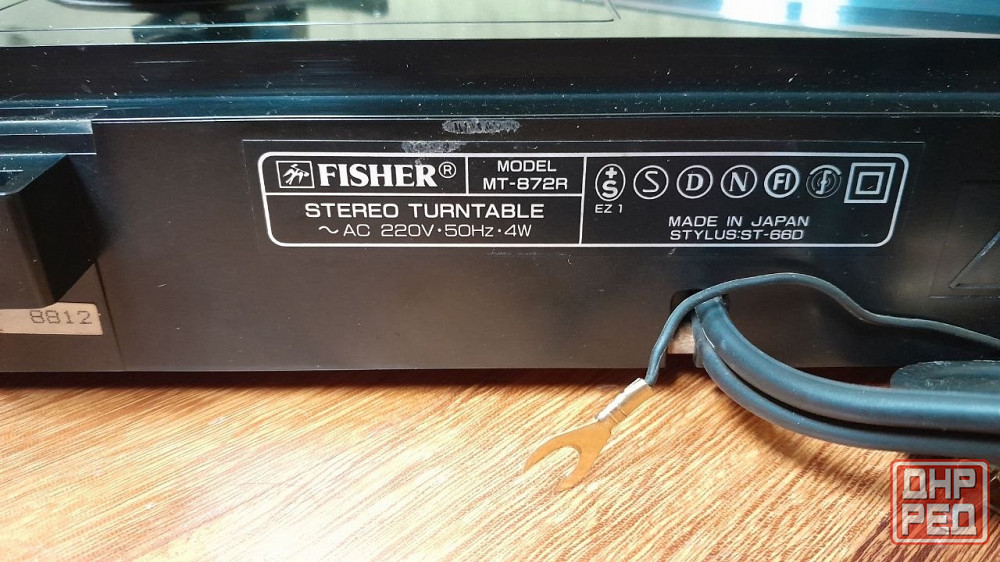 виниловый проигрыватель fisher mt-872r Донецк - изображение 4