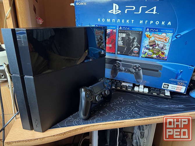 Продам PlayStation 4 FAT 500GB Донецк - изображение 1