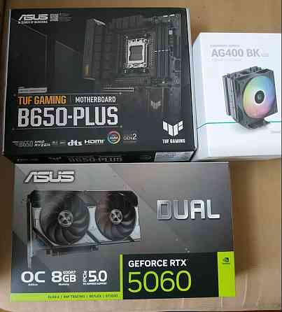 Игровой системник на Ryzen 7 7700+TUF Gaming B650-Plus + Asus RTX 5060 8GB Донецк