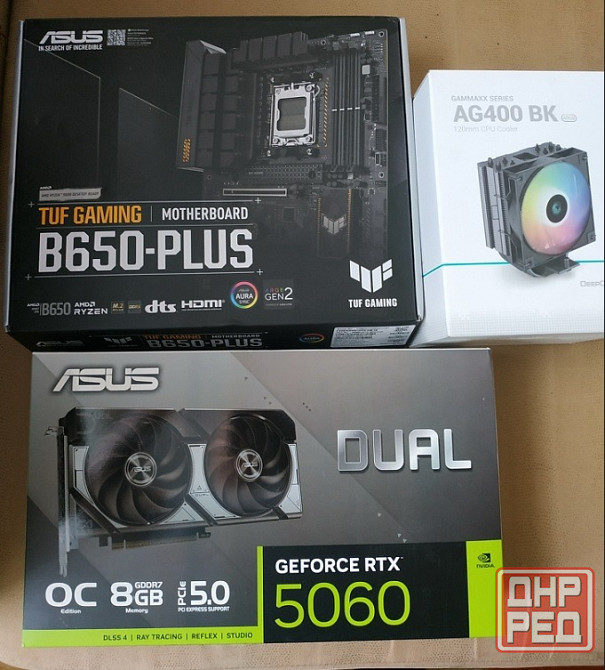 Игровой системник на Ryzen 7 7700+TUF Gaming B650-Plus + Asus RTX 5060 8GB Донецк - изображение 3