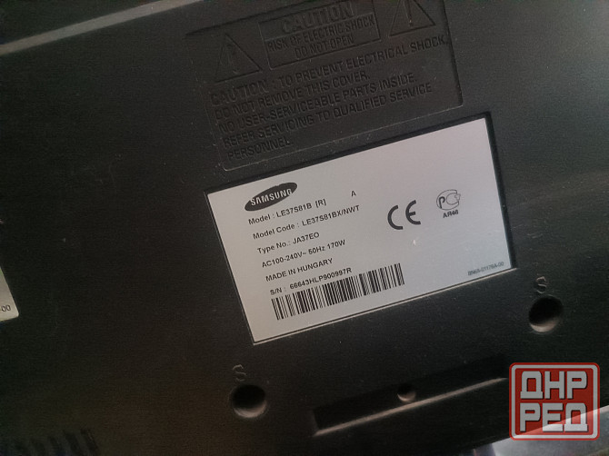 Телевизор Samsung LE37S81BX/BWT Макеевка - изображение 2