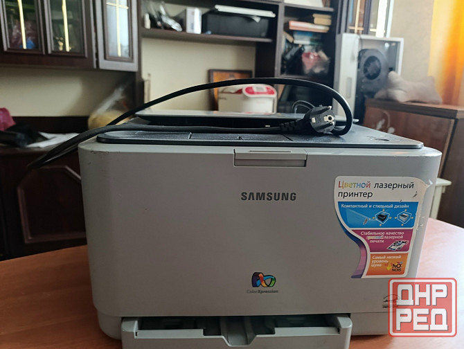 Принтер лазерный цветной б\у Samsung Макеевка - изображение 1