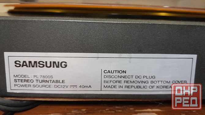 проигрыватель виниловых пластинок samsung pl 7800s. Донецк - изображение 5
