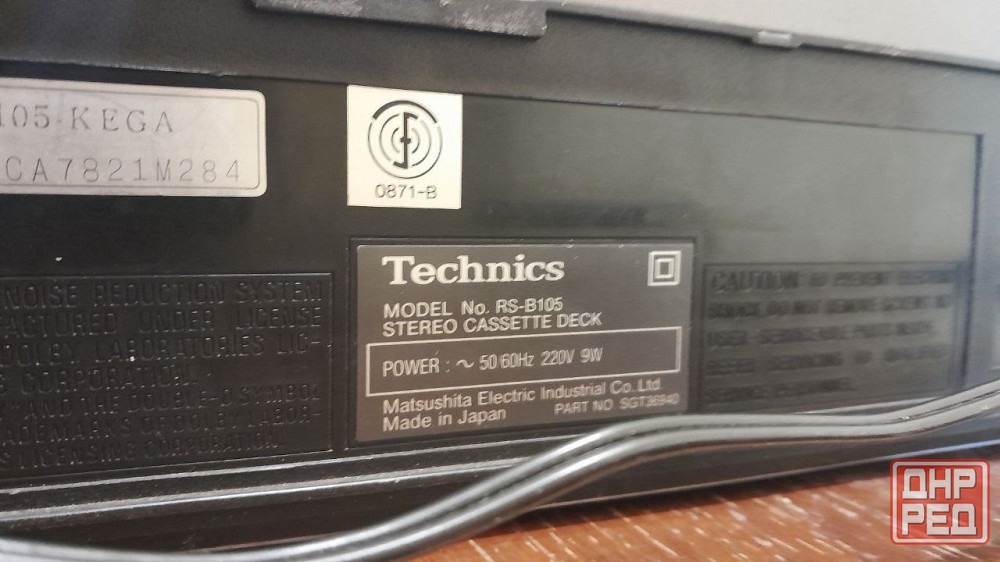 technics rs-b105 kассетная дека japan. Донецк - изображение 4