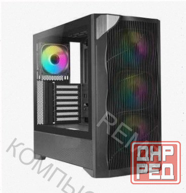 Корпус v42 Black v42-bkama4x1-gl - арт:3982 Макеевка - изображение 1