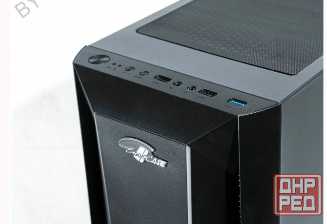 Корпус Eurocase b27 Matx Без бп Закаленное Стекло (3xusb, 2xaudio) - арт:1297 Макеевка - изображение 4