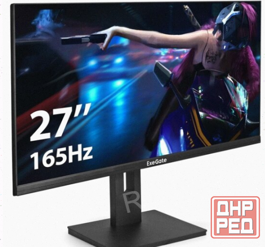 Игровой Монитор Exegate 27" eg2707c (ex296975rus) Ips 1920x1080 165hz 1ms 178/178 250nits - арт:9073 Макеевка - изображение 2