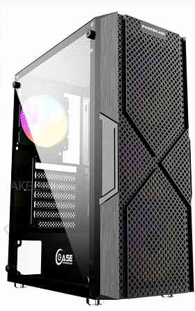 Корпус Powercase Mistral t4b, Tempered Glass, 4x 120mm 5-color Fan, Cmitb-l4 чёрный - арт:9345 Макеевка
