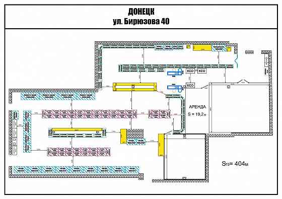 Аренда торгового помещения г. Донецк ул. Бирюзова 40а (S=19.2 м2) Донецк