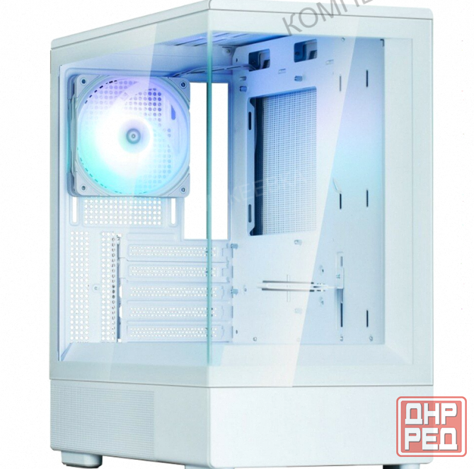Корпус Minitower Zalman p10 White (matx, Window, 2x3.5", 3x2.5", 1xusb Type-c, 1xusb3.0, - арт:4911 Макеевка - изображение 1