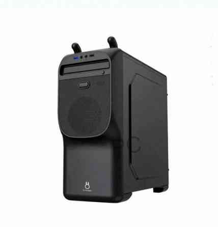 Корпус Mini-tower Zircon Cute Rabbit Micro-atx/mini-itx, Без бп, Черный - арт:7708 Макеевка