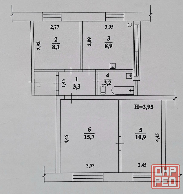 Продажа 3 комн. кв., пр. Павших Коммунаров (ориентир ГорГаи) Донецк - изображение 9