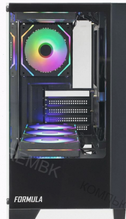 Корпус Matx Formula Crystal z1m, Mini-tower, Без бп, Черный [cristal z1m] - арт:6351 Макеевка