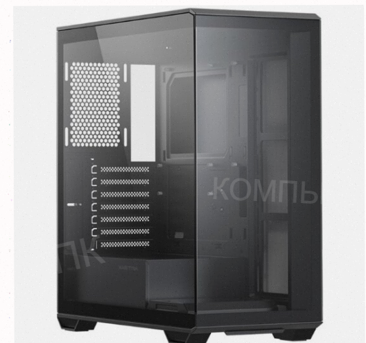 Корпус Xastra q600-0f, Midi-tower, Atx, Черный - арт:7375 Макеевка
