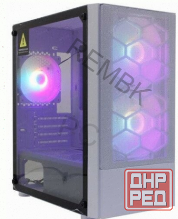 Корпус 1stplayer Firebase x4-m White x4-m-wh-2f1p-w-1f1-w - арт:7417 Макеевка - изображение 1