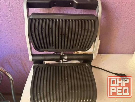 Умный электрогриль Tefal Optigrill+ GC716D12 с насадкой для вафель Макеевка - изображение 1