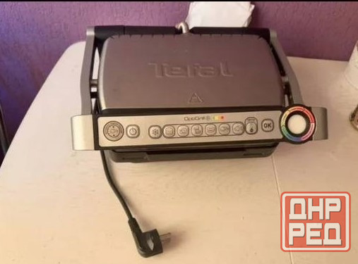 Умный электрогриль Tefal Optigrill+ GC716D12 с насадкой для вафель Макеевка - изображение 2
