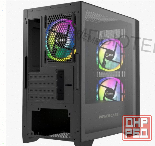Корпус Powercase Alisio Micro z3b Argb, Черный (camzb-a3) - арт:9022 Макеевка - изображение 3