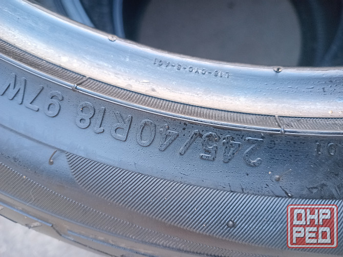 Продаю комплект летней резины 245 40 18,тойо Донецк - изображение 4