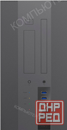 Корпус Mini-tower Powerman (ek303bk) Без бп, Mini Itx, Black, no Led. - арт:9747 Макеевка - изображение 3