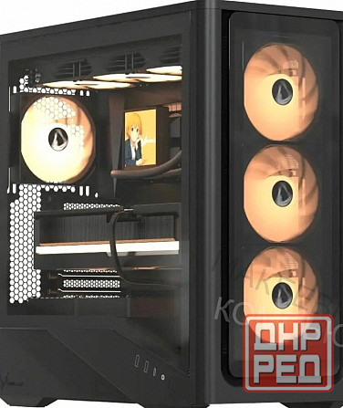 Корпус Formula Air Power g9 pa Duo, Midi-tower, Без бп, Черный - арт:9276 Макеевка - изображение 1