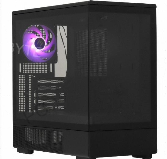Корпус Zalman p10, Matx, Black, Window, 2x3.5", 3x2.5", 1xusb Type-c, 1xusb3.0, Rear 1x12 - арт:5323 Макеевка