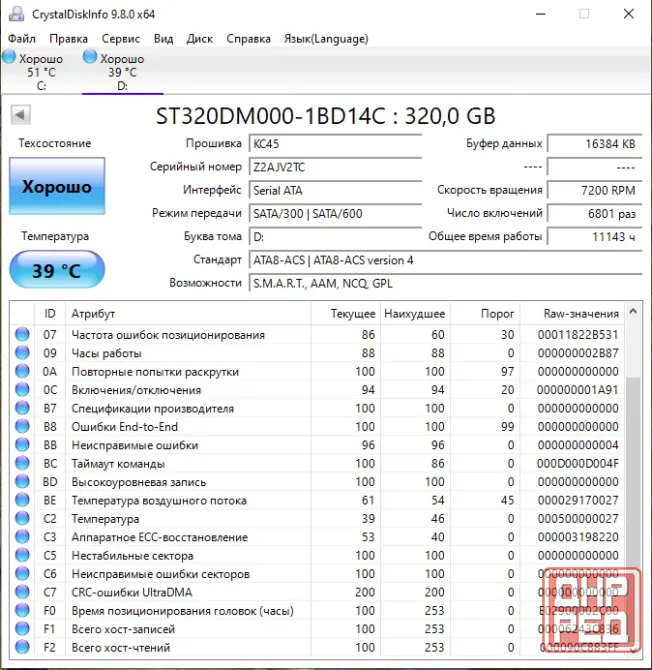 Жесткий диск 320 GB Seagate ST320DM000-1BD14C Донецк - изображение 3