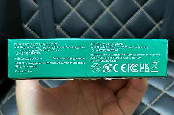 Кабель iPhone Lightning - Ugreen, 0.5 м, 60 Вт, 3A, 480 Мбит, PD, MFI Донецк