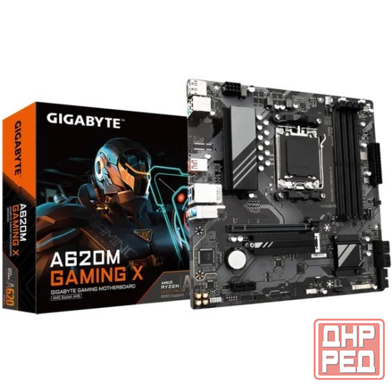 Материнская плата Gigabyte A620M Gaming X AMD A620 Донецк - изображение 3