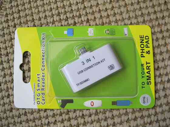 Картридер в телефон флешки/карты памяти microSD/SD/TF/MMC Донецк
