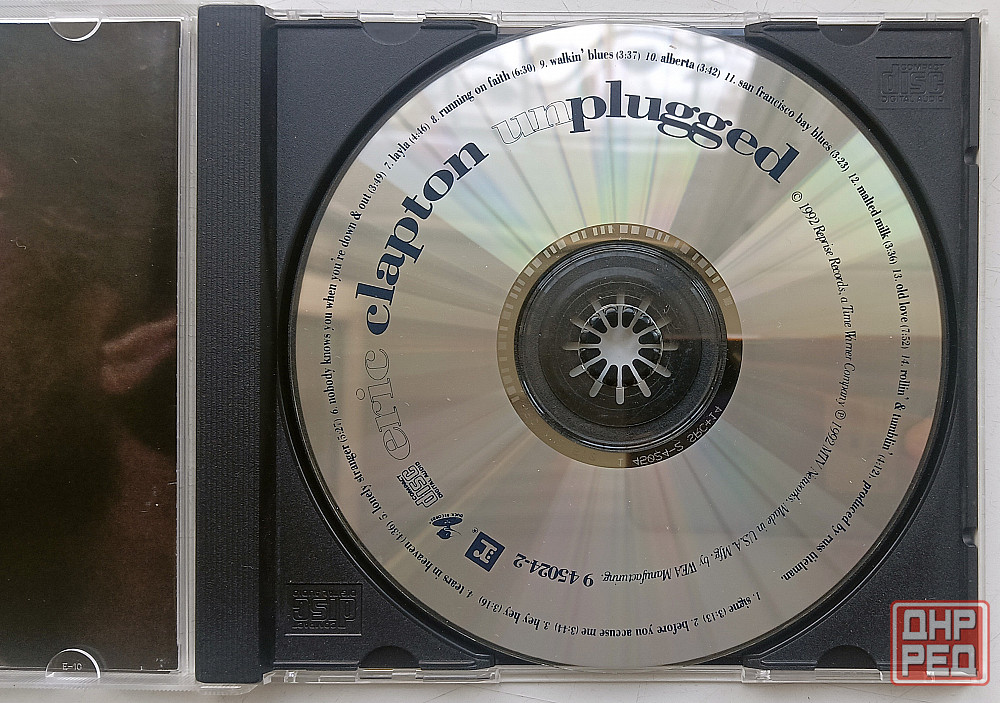 Eric Clapton (1992) Unpluged - CD, фирменный (USA) Макеевка - изображение 2