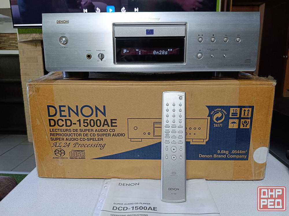 Проигрыватель "Denon" -DСD -1500AE Донецк - изображение 1