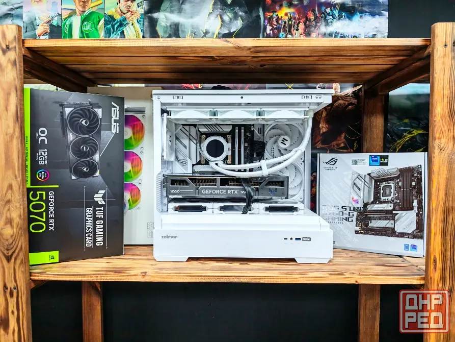 Игровой пк Asus Tuf Rtx 5070 /i5-14600Kf Донецк - изображение 1