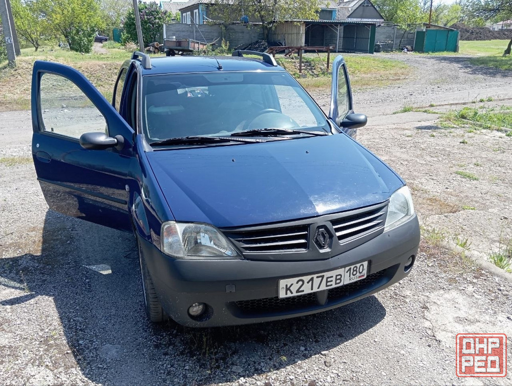 Продам надежный и экономичный автомобиль Dacia Logan 2006 года. Шахтерск - изображение 4