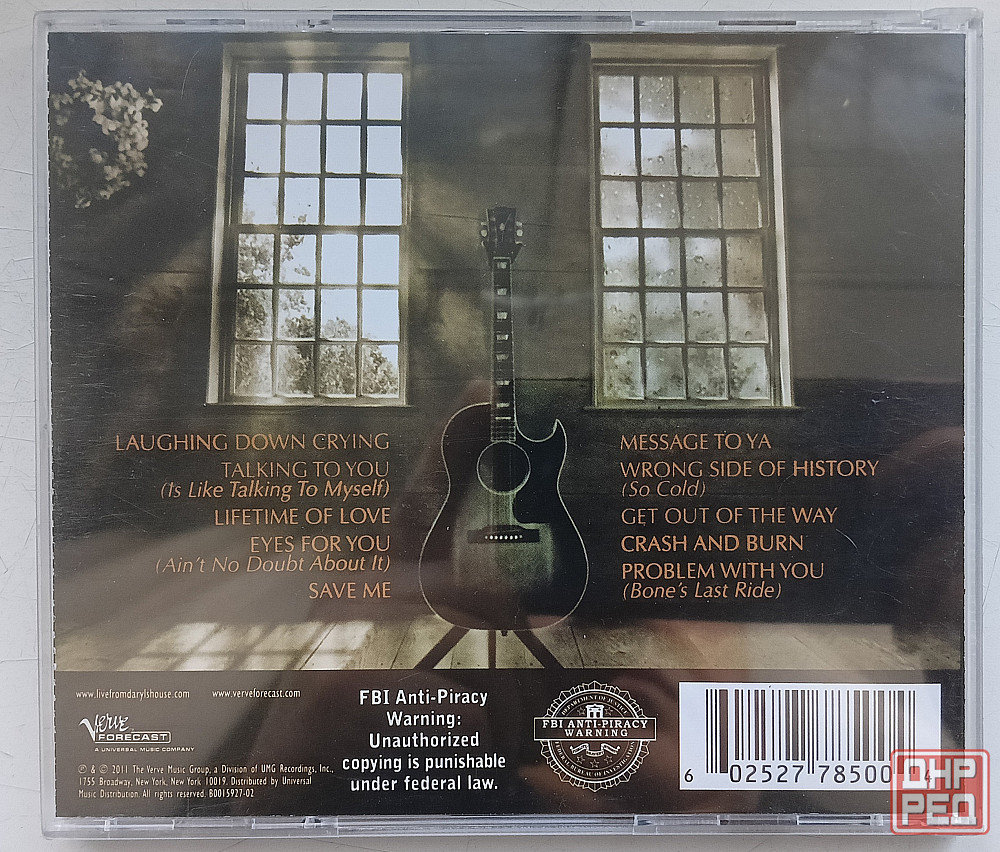 Daryl Hall (2011) Laughing Down Crying: CD, Россия Макеевка - изображение 2