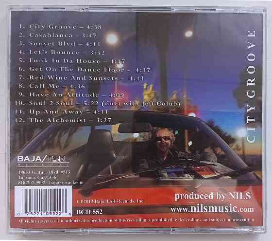 Nils (2012) City Groove: CD, Россия Макеевка