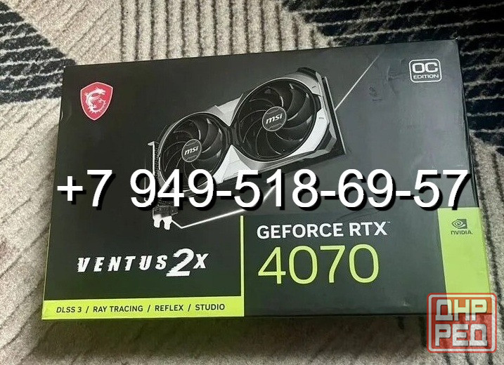 MSI RTX 4070 Ventus 2X OC Донецк - изображение 1