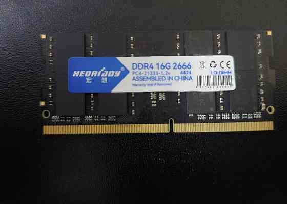 Оперативная память So Dimm DDR4 16gb 2666 для ноутбука Донецк