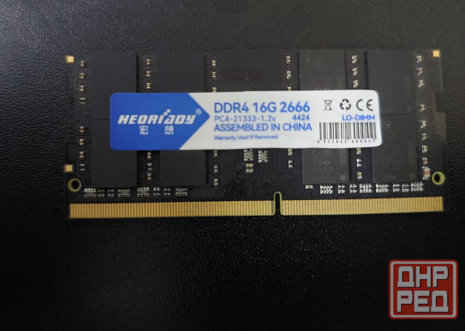 Оперативная память So Dimm DDR4 16gb 2666 для ноутбука Донецк - изображение 1