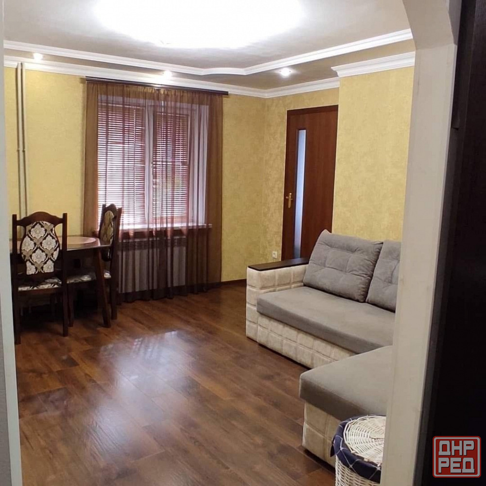 Сдается светлая уютная 2- комнатная квартира, калининский район, улица цусимская, в квартире имеется Донецк - изображение 1